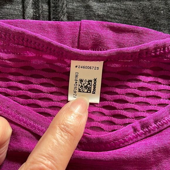 CALIA Reebok Eight Tank Top Bundle Size Small Blue Fuchsia Black - Picture 4 of 5